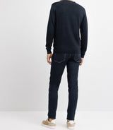 Pull col V marine - IZAC