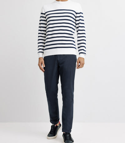 Pull marinière écru - IZAC