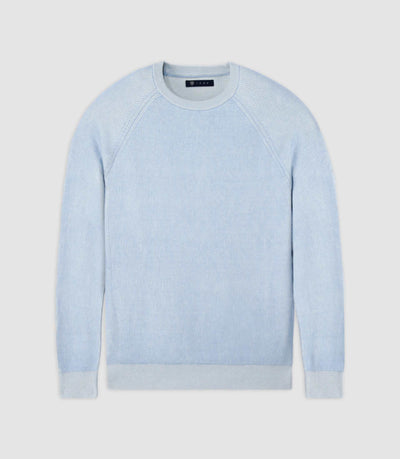 Pull col rond ciel - IZAC