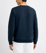 Sweatshirt with flags navy