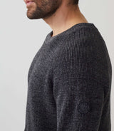 Pull col rond anthracite "Siricio"