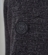 Pull col rond anthracite "Siricio"