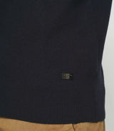 Round neck sweater navy BRAD