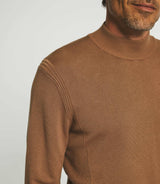 Camel high neck sweater BYRON