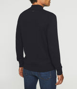 Navy high neck sweater BYRON