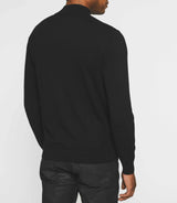 Pull col montant noir BYRON