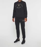 Sweatshirt with embroidered logo navy SWBALI