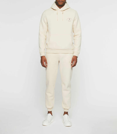 Sweat à capuche uni écru SWBAYA - IZAC