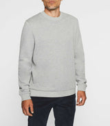 Round neck sweatshirt plain grey SWBENJI