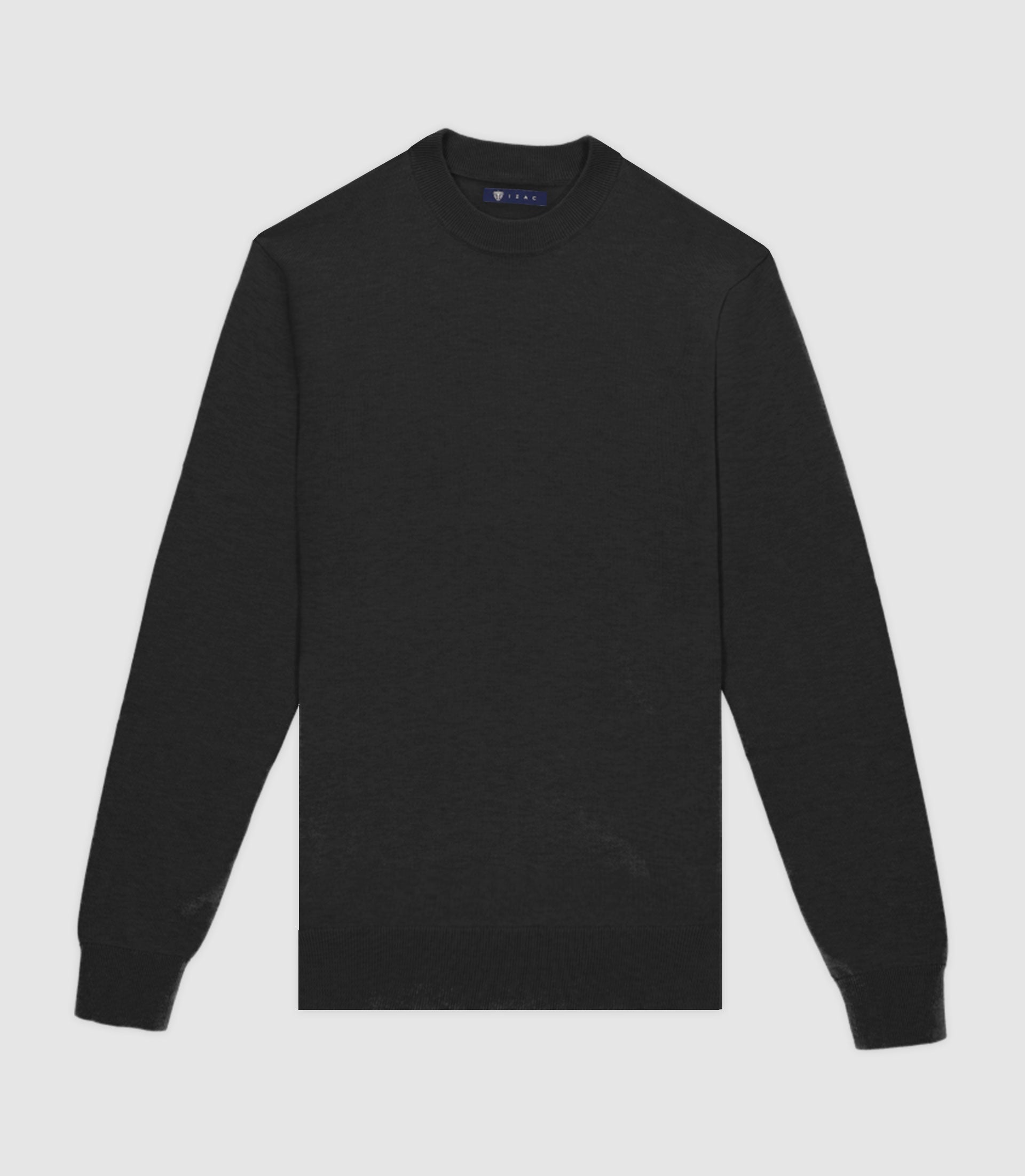 Pull col rond NOIR