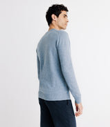 100% chatter indigo round neck sweater