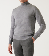 Chinese gray turtleneck 100% merino