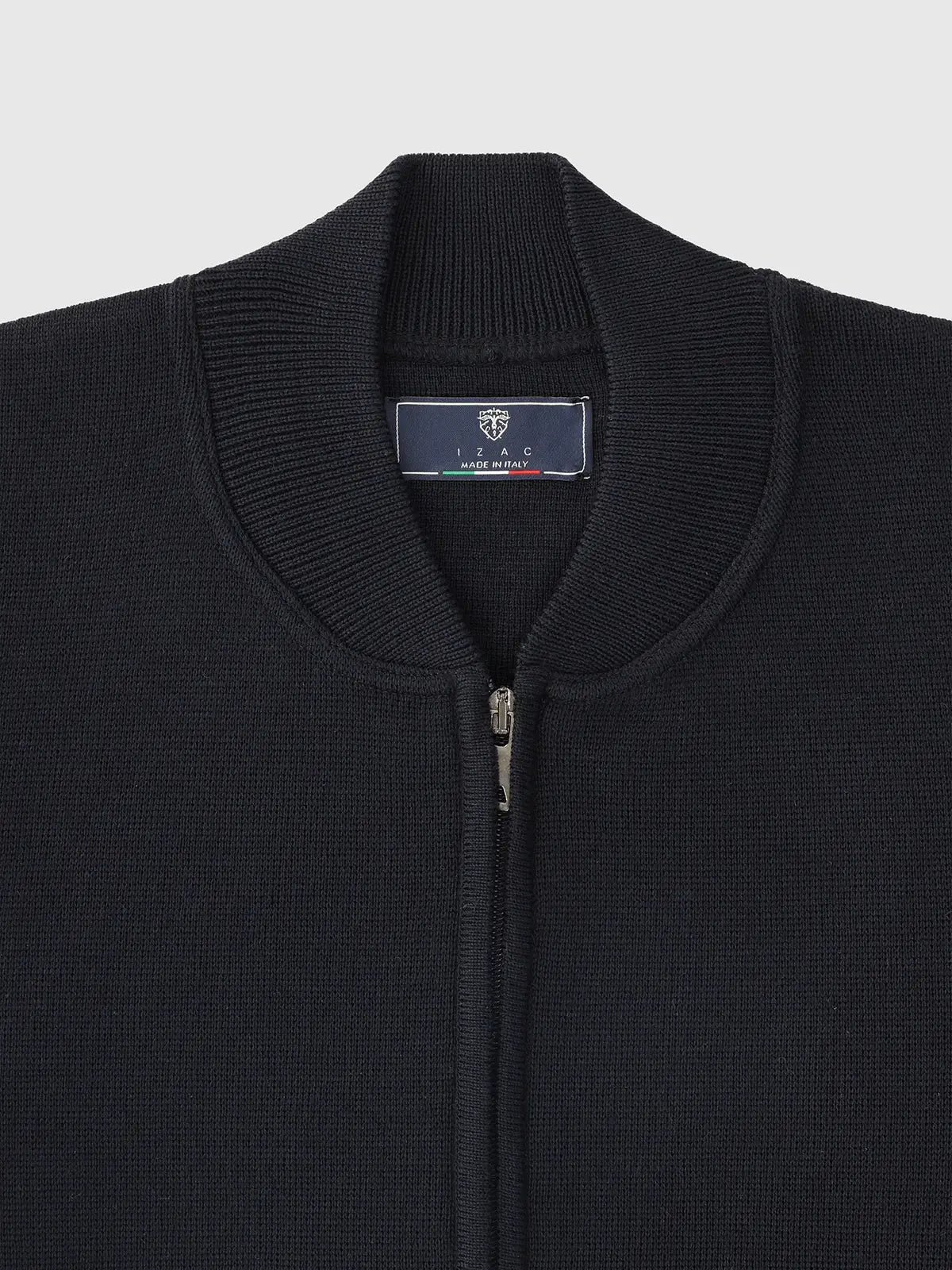 Gilet zippé col montant marine - IZAC