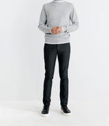 Pull col roulé gris - IZAC