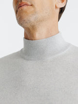 Pull col cheminée gris chine - IZAC