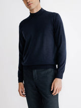 Pull col cheminée marine - IZAC