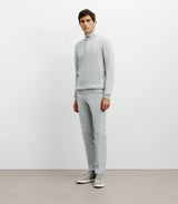 Pull col montant gris chiné - IZAC