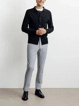 Cardigan surchemise en maille noir