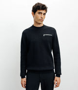 Pull col rond noir - IZAC