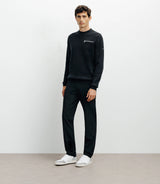 Pull col rond noir - IZAC