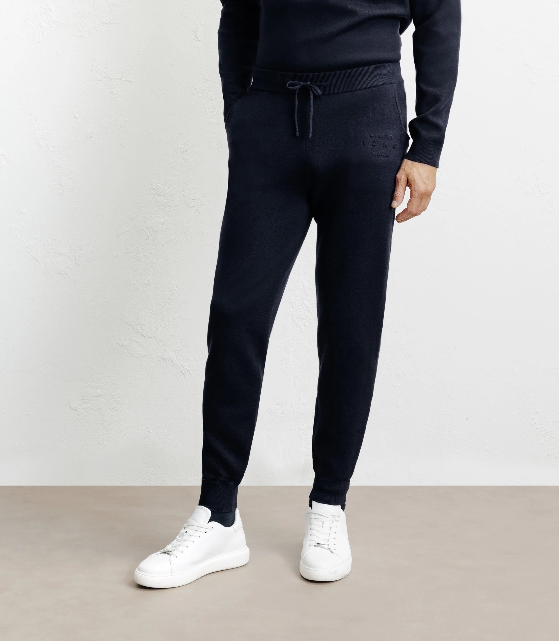 Pull en maille marine - IZAC