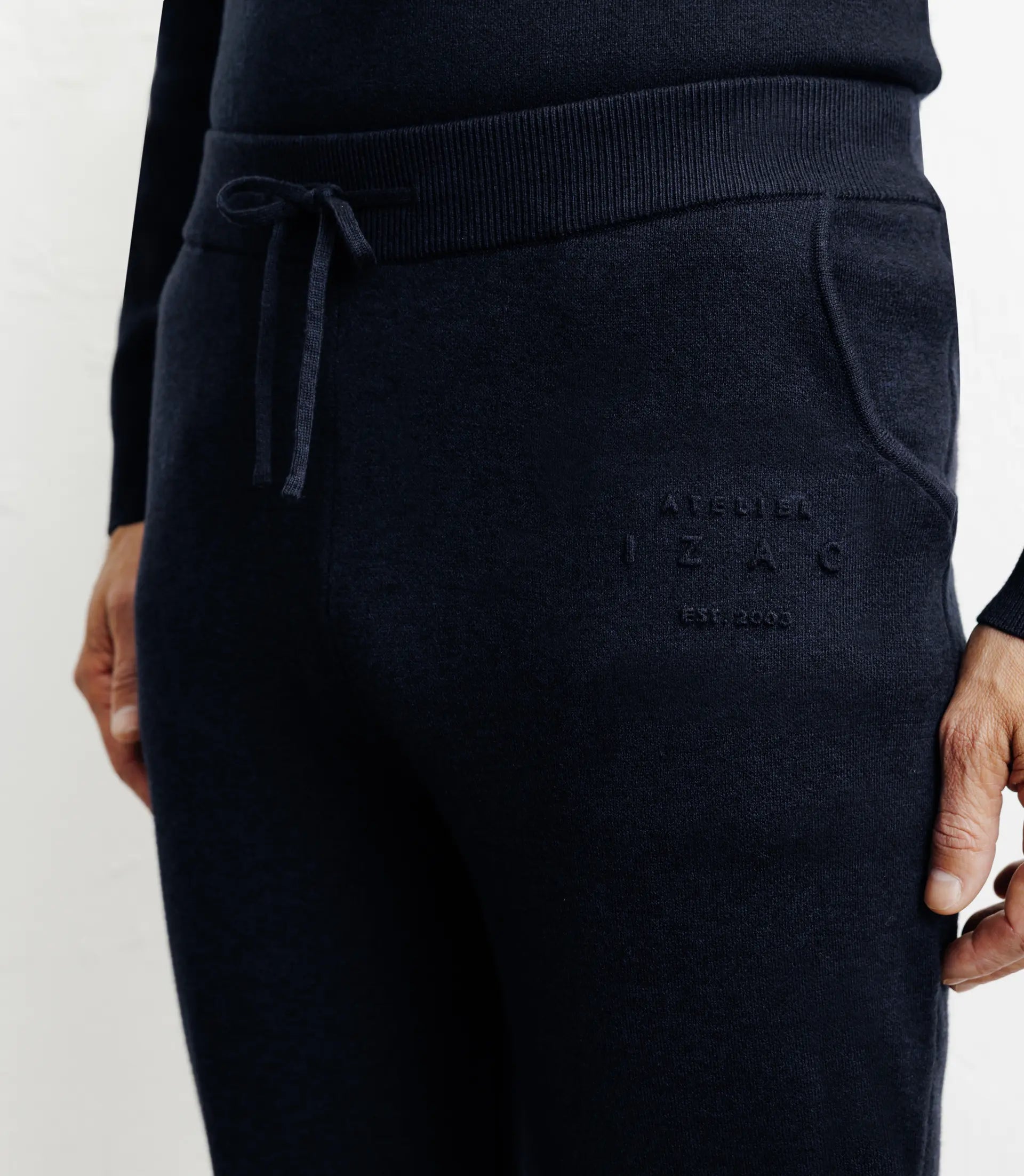 Pull en maille marine - IZAC