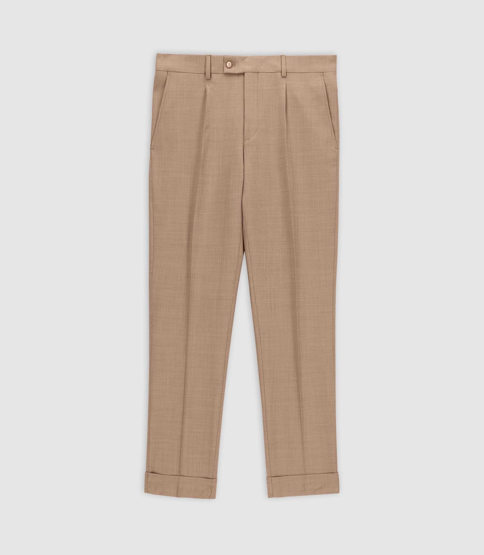 Pantalon ville camel BARI IZAC