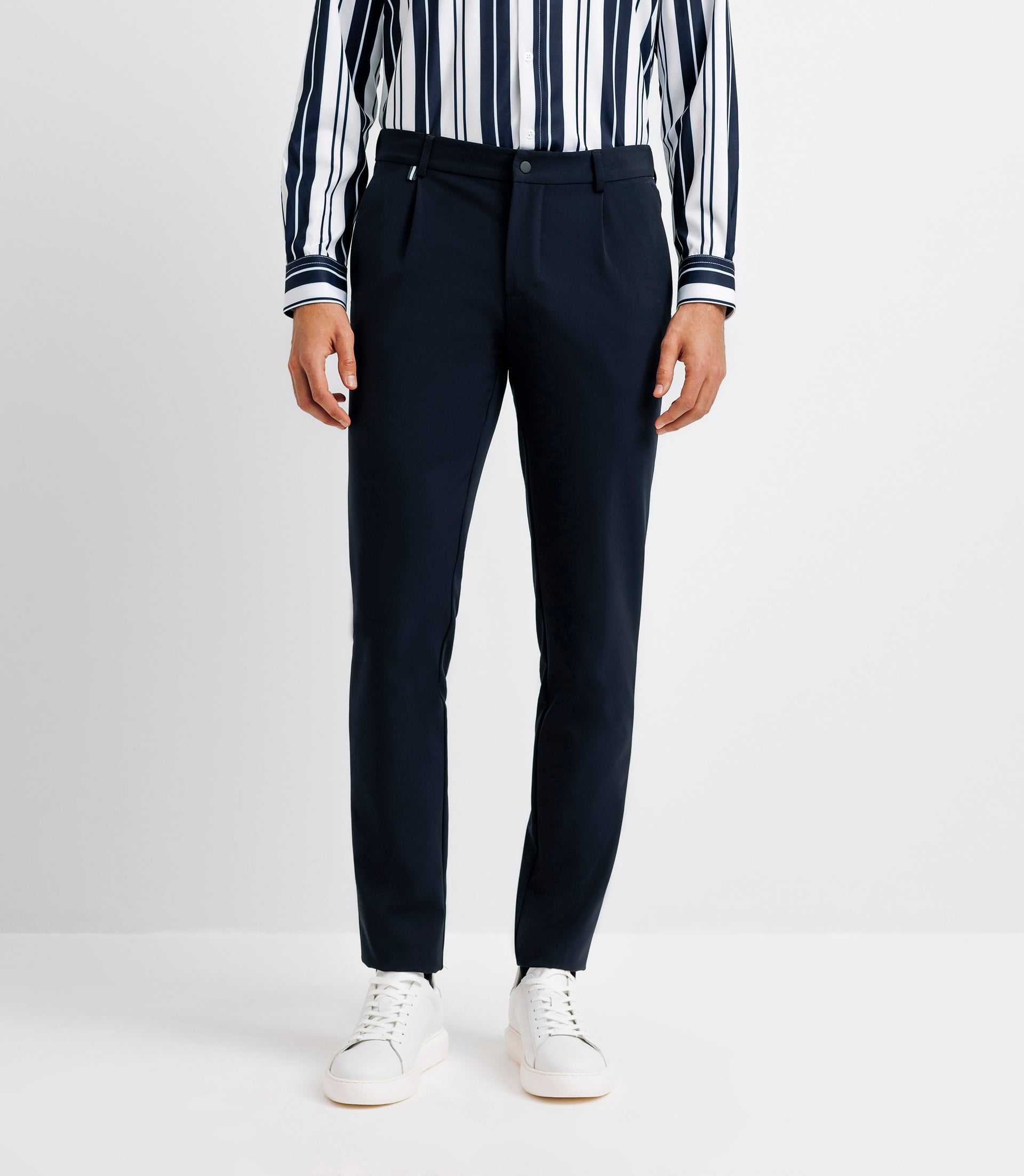 Navy city pants