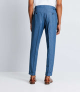 Pantalon ville bleu effet denim - IZAC