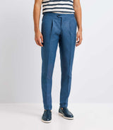 Denim Blue Effect City Pants