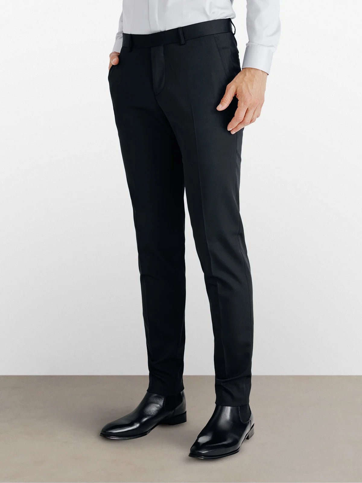 Pantalon ville séparable tissu technique noir - IZAC