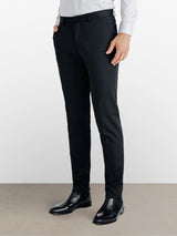 Pantalon ville tissu technique noir - IZAC