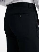 Pantalon ville tissu technique noir - IZAC