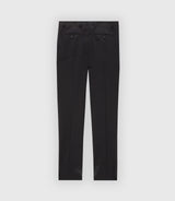 Black technical fabric city pants