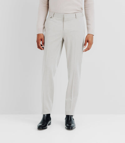 Pantalon ville ajusté beige - IZAC