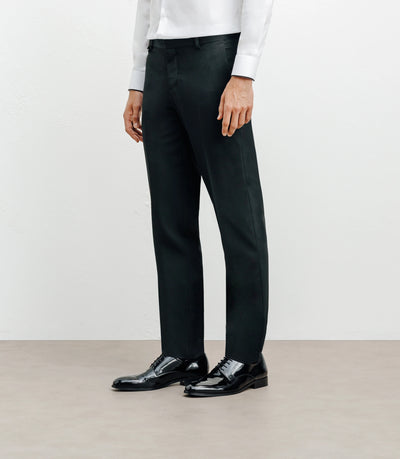 Pantalon ville ajusté noir - IZAC