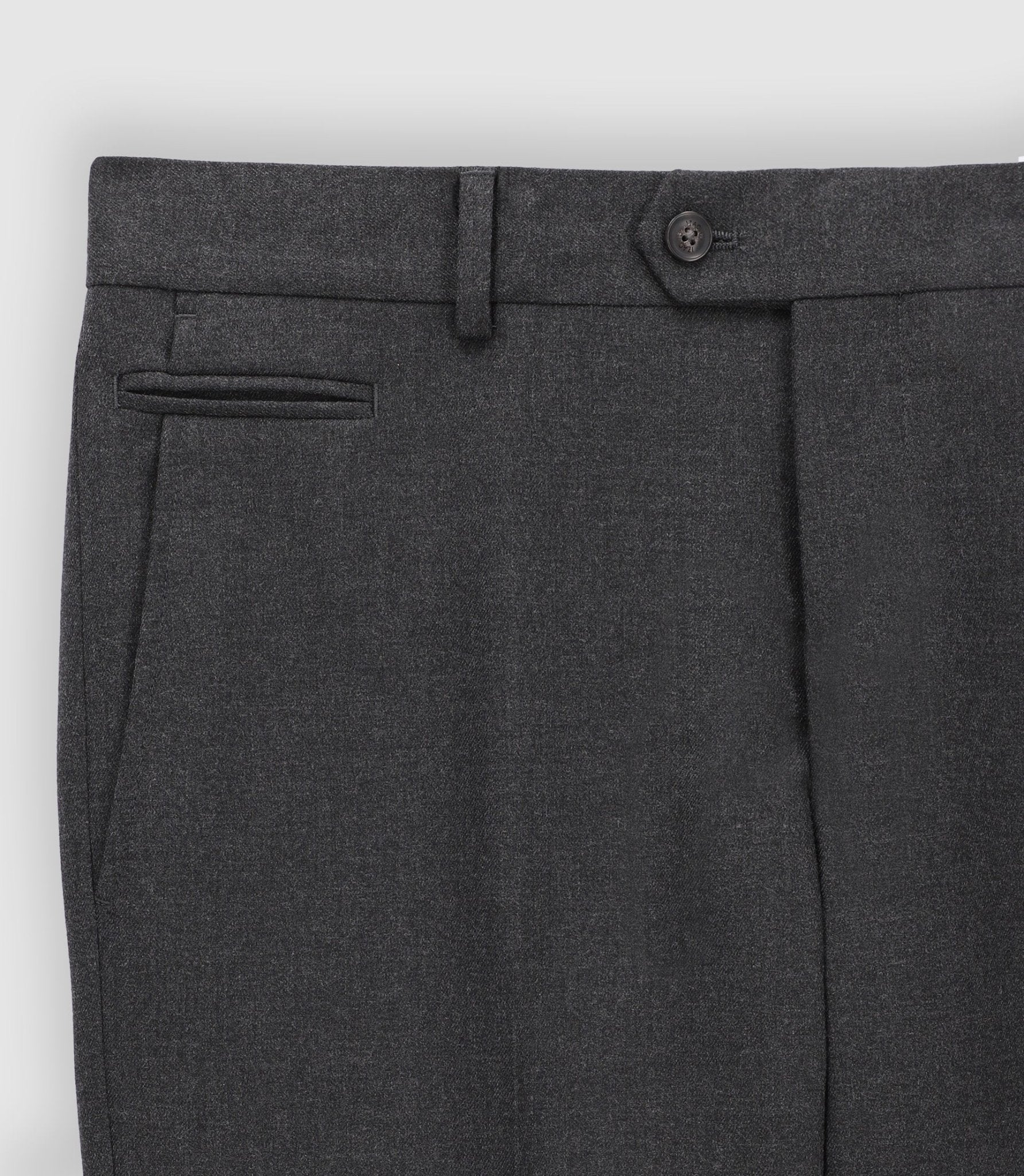 Pantalon ville en flanelle gris - IZAC