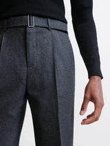 Grey city trousers