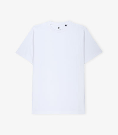 T-shirt col rond blanc - IZAC