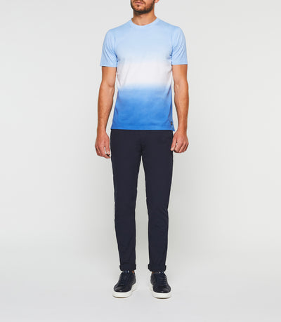 T-shirt dégradé bleu "Gavin" - IZAC