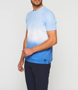 T-shirt dégradé bleu "Gavin" - IZAC