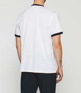 Plain white short sleeve T-shirt GILLIAN