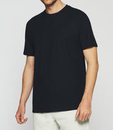 T-shirt à manches courtes uni marine GIOVANY