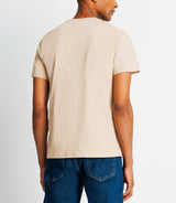 T-shirt avec logo beige