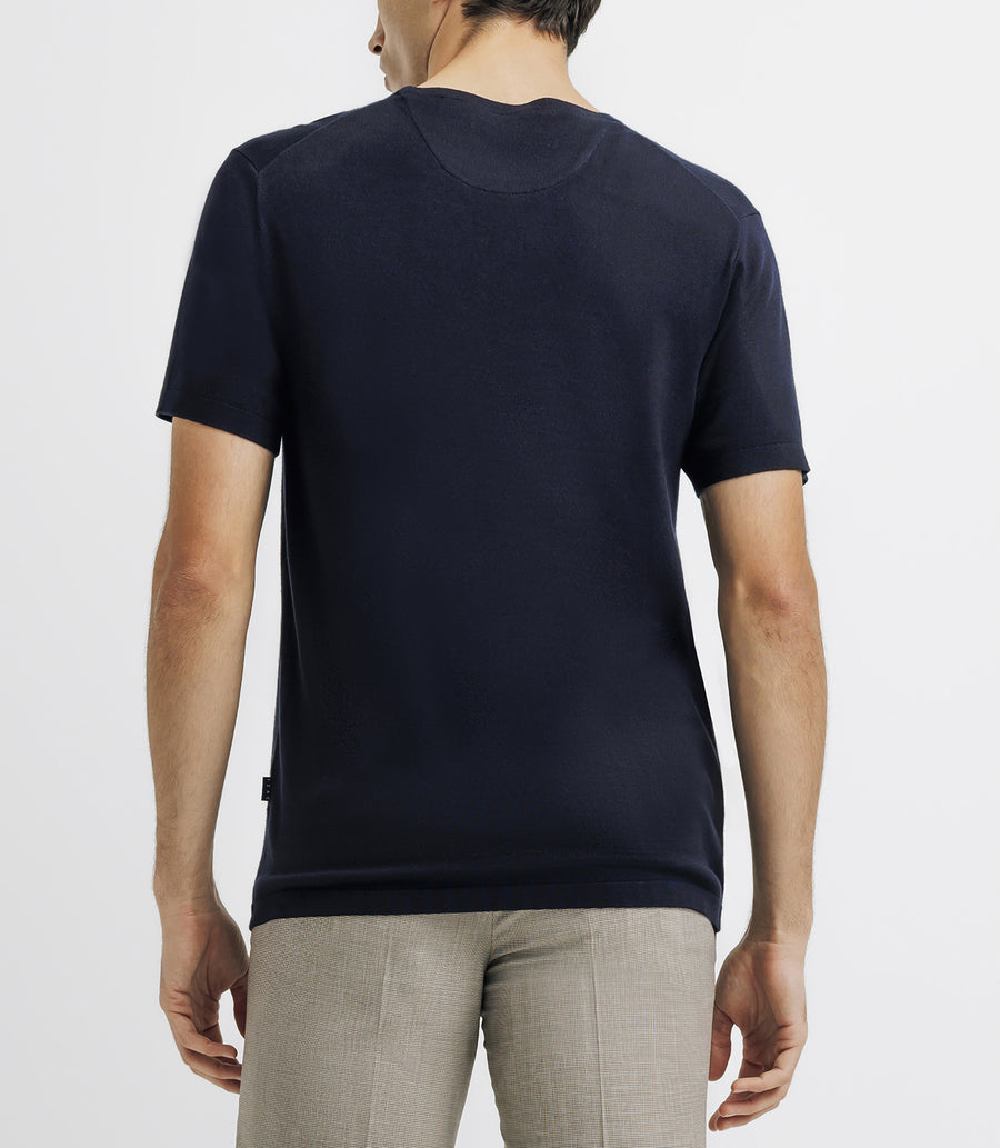 T-shirt uni marine