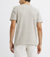 Ecru striped t-shirt