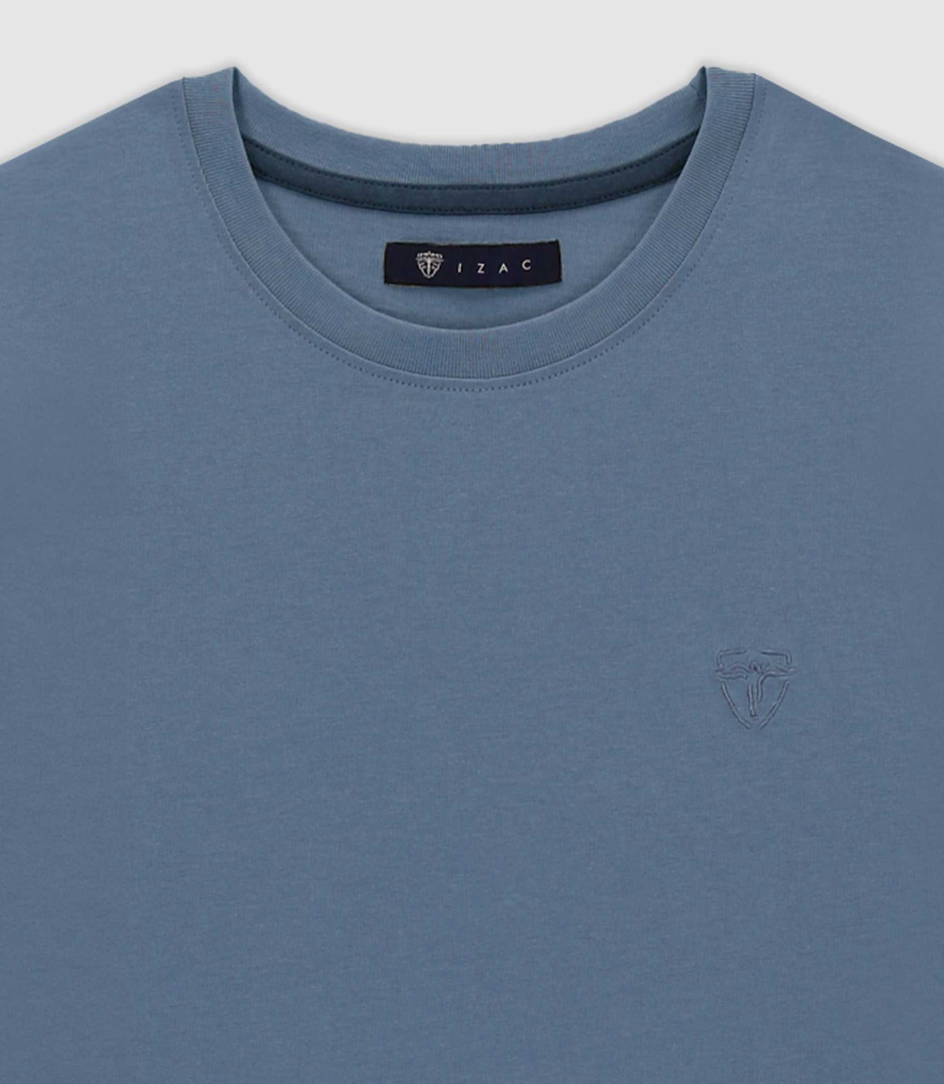 Indigo cotton t-shirt