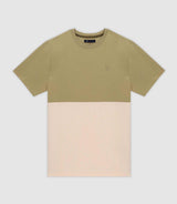 Kaki cotton t-shirt