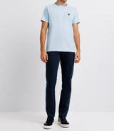 T-shirt col teddy ciel - IZAC