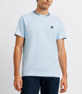 T-shirt col teddy ciel - IZAC